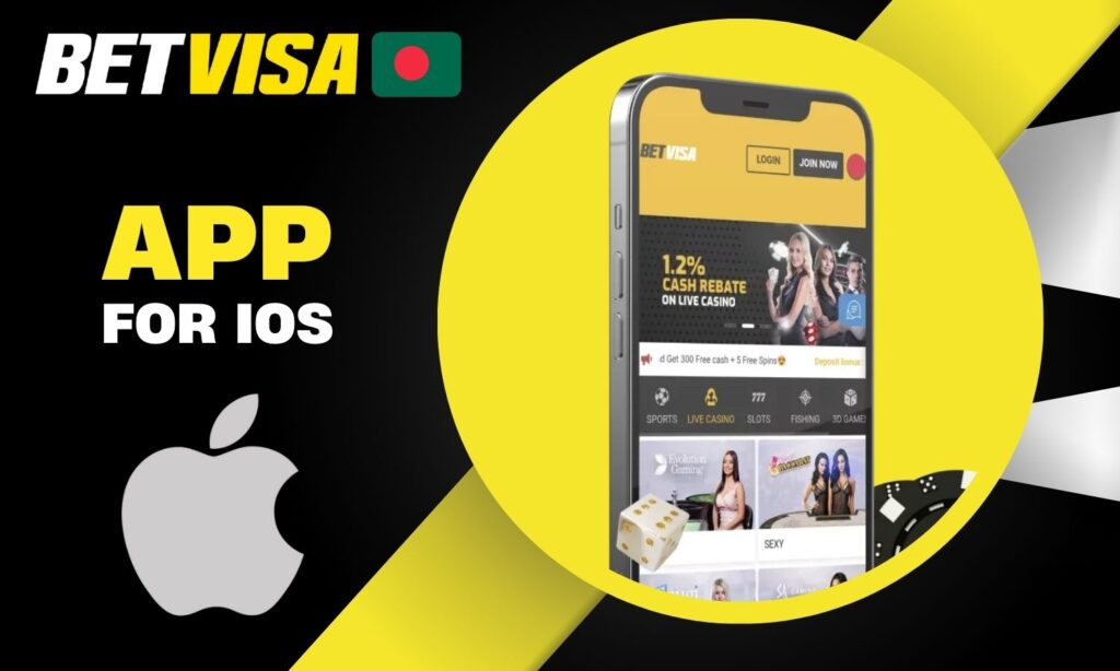 Downloading Betvisa app for iOS