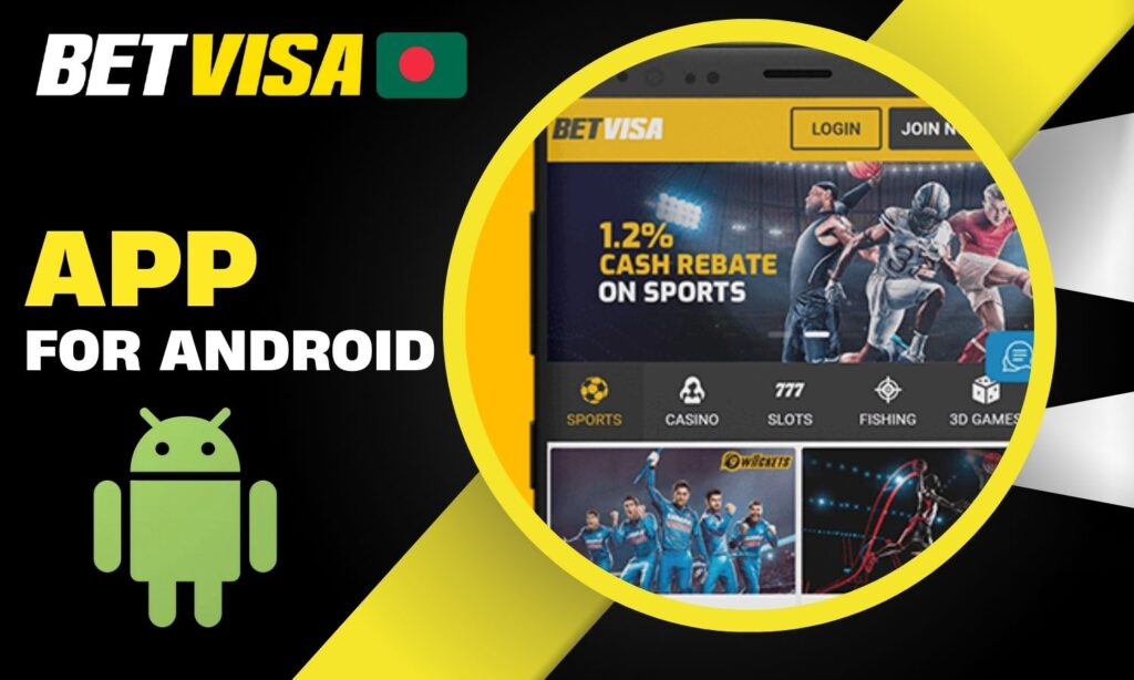 Downloading the Betvisa Bangladesh application for Android